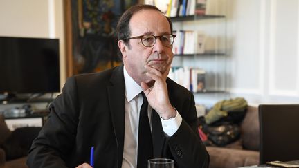 L'ancien président de la République Françaois Hollande à Paris, le 7 mai 2019 (BERTRAND GUAY / AFP)