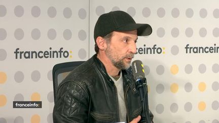 Mathieu Kassovitz sur franceinfo, le 20 février 2023. (FRANCEINFO)