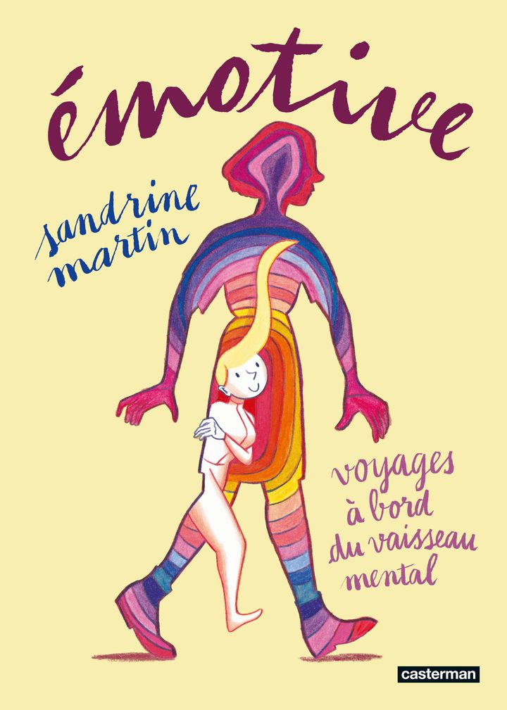 Couverture du roman graphique "Emotive", de Sandra Martin, septembre 2023. (SANDRINE MARTIN / CASTERMAN)