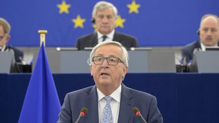 Jean-Claude Juncker lors de son discours sur l'état de l'Union au Parlement européen (© European Union 2017 - Source : EP.)