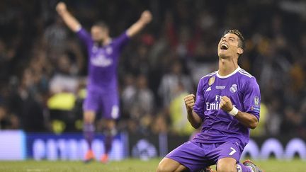 La joie de Cristiano Ronaldo (GLYN KIRK / AFP)