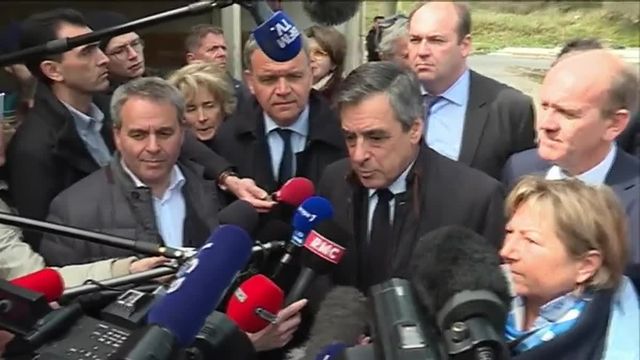 Fillon à Calais réagit sur les arrestations anti-terroristes à Marseille