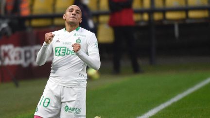 Wahbi Khazri, auteur d'un but exceptionnel avec Saint-Etienne contre Metz, samedi 30 octobre.&nbsp; (JEAN-CHRISTOPHE VERHAEGEN / AFP)