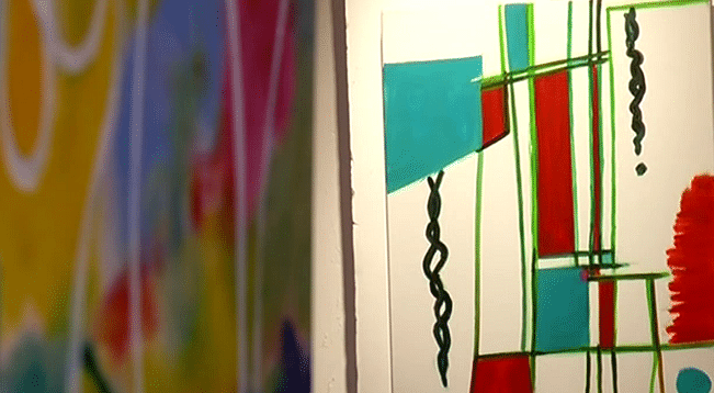 Un style abstrait et coloré
 (France 3)