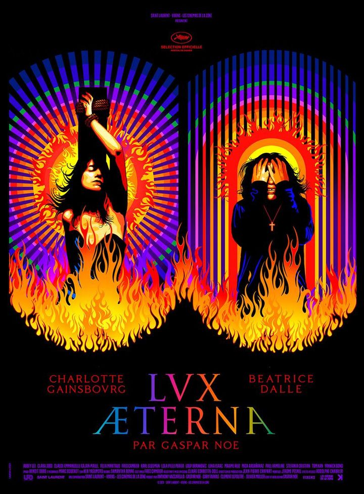 L'affiche de "Lux Aeterna" de Gaspar Noé. (UFO Distribution / Potemkine Films)