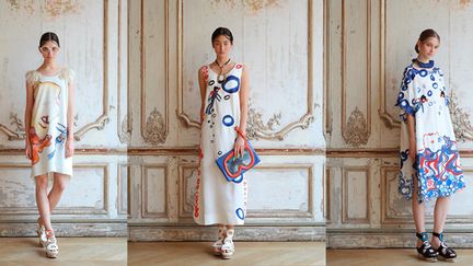 Tsumori Chisato pap féminin pe 16, à Paris
 (Masaru Mizushima)