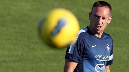 L'ailier de l'équipe de France Franck Ribéry