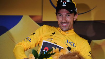 Fabian Cancellara premier maillot jaune du Tour 2012