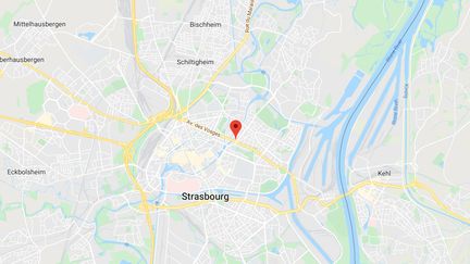 Strasbourg (Bas-Rhin). (GOOGLE MAPS)