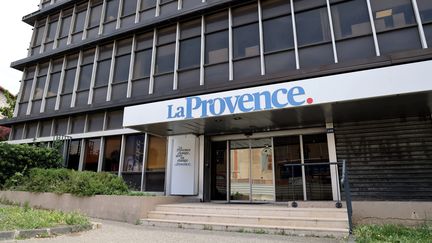 Le siège de "La Provence" à Marseille. (VALLAURI NICOLAS / MAXPPP)