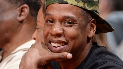 Jay Z le 16 janvier 2015 lors d'un match de basket-ball à Los Angeles.
 (Andrew D. Bernstein / NBAE / Getty Images / AFP)