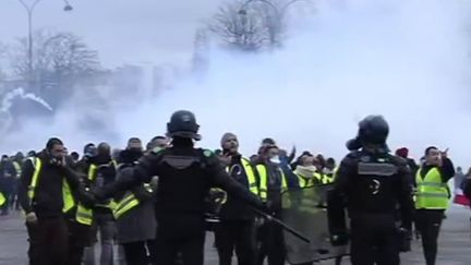 Théâtre de manifestations violentes, Toulouse a été victime d'importantes dégradations. (FRANCEINFO)