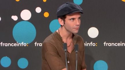 Le chanteur mika, en novembre 2023. (FRANCEINE INFO / RADIO FRANCE)