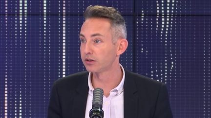 Ian Brossat,&nbsp;directeur de campagne de Fabien Roussel, candidat du Parti communiste français (PCF) à l’élection présidentielle, sur franceinfo le&nbsp;samedi 5 juin 2021. (FRANCEINFO / RADIOFRANCE)