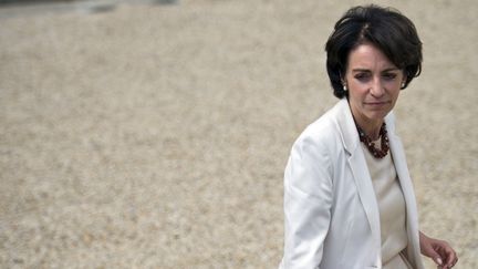 La ministre des Affaires sociales, Marisol Touraine, &agrave; l'Elys&eacute;e, le 6 juin 2012. (FRED DUFOUR / AFP)