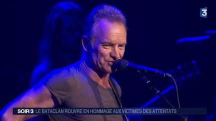 Attentats du 13 novembre : Sting fait revivre le Bataclan