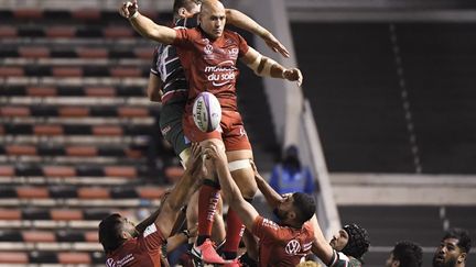 Le RCT, tombeur de Leicester en demi-finale, dispute sa troisième finale de Challenge Cup (NICOLAS TUCAT / AFP)