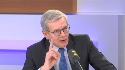 Philippe Varin, le président de France Industrie, était l'invité de franceinfo mardi 18 février 2020. (FRANCEINFO / RADIO FRANCE)