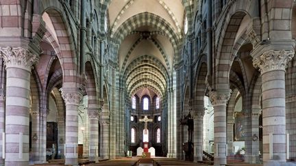 La nef de la&nbsp;cathédrale Notre-Dame de l'Assomption&nbsp;de&nbsp;Gap. (GUIZIOU FRANCK / HEMIS.FR)