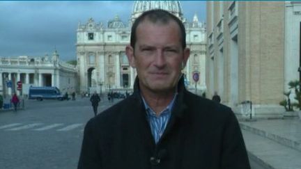 Le pape François doit recevoir lundi 18 mars au Vatican le cardinal Philippe Barbarin, qui souhaite lui présenter sa démission. (FRANCE 2)