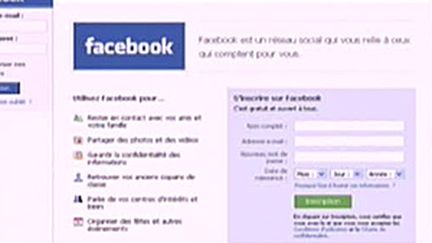 Le site de socialisation Facebook (© F2)