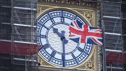 Big Ben, à Londres, photographié vendredi 17 juin 2020.&nbsp; (DANIEL LEAL-OLIVAS / AFP)