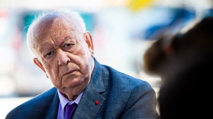 Jean-Claude Gaudin, le 24 juin 2020, à Marseille. (CLEMENT MAHOUDEAU / AFP)