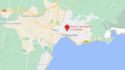 Les violences urbaines ont eu lieu dans le quartier de la Gabelle à Fréjus (Var), dans la nuit du 4 au 5 novembre 2021. (GOOGLE MAPS)