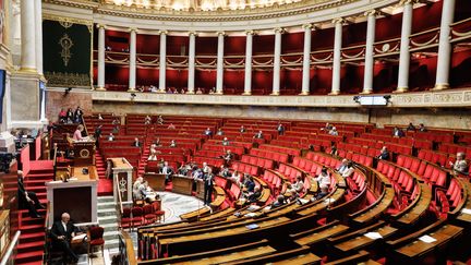 L'Assemblée nationale, le 22 juin 2023. (LAURE BOYER / HANS LUCAS / AFP)