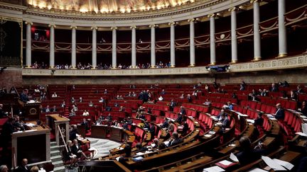 Les questeurs de l'Assemblée nationale envisagent de réaliser 15 millions d'euros d'économies par an au palais Bourbon dès 2019 (THOMAS SAMSON / AFP)