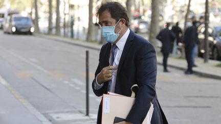 Christophe Castaner, le 21 octobre 2020 à Paris. (LUDOVIC MARIN / AFP)