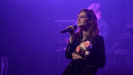 Christine and the Queens sur scène à Angers, au Chabada (28 février 2015)
 (Josselin Clair / PhotoPQR / Le Courrier de l&#039;Ouest / MaxPPP)