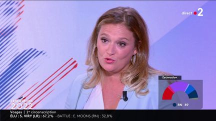 "Evidemment, on espérait mieux", concède la porte-parole du gouvernement Olivia Grégoire