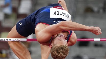 Revivez l'intégralité du concours de Kevin Mayer au saut en hauteur du décathlon.