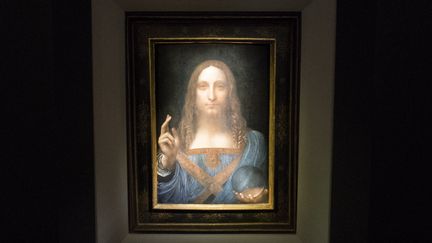 "Le Salvator Mundi" de Léonard de Vinci
 (Drew Angerer / GETTY IMAGES NORTH AMERICA / AFP)