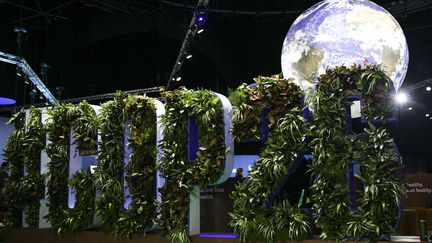 Salle de la conférence sur le climat des Nations Unies, Cop 26 qui se tient jusqu'au 12 novembre en Ecosse. Glasgow, le 01 novembre 2021.&nbsp; (EWAN BOOTMAN / NURPHOTO)