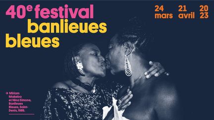 Affiche du 40e festival Banlieues Bleues (DR)