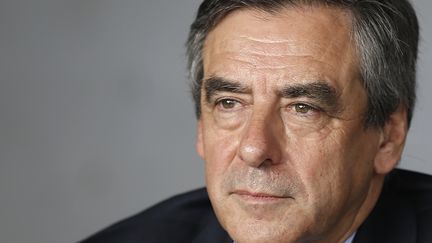 François Fillon, &nbsp;à Nice (Alpes-Maritimes), le 2 mars 2017. (GUILLAUME HORCAJUELO / AFP)