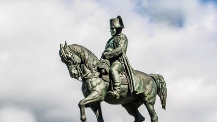 Une statue de Napoléon en Isère. (JEAN-PIERRE DORDAIN / ONLY FRANCE)