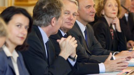 Le premier Ministre Jean-Marc Ayrault au conseil des ministres &agrave; l'Elys&eacute;e le 27 juin 2012 (THIBAULT CAMUS / AFP)