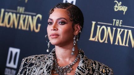 Beyoncé à l'avant-première du "Roi lion" à Los Angeles, en Californie (Etats-Unis), le 9 juillet 2019. (IMAGE PRESS AGENCY / NURPHOTO / AFP)