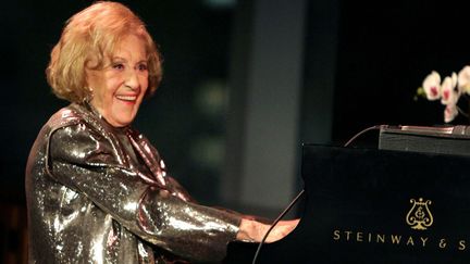 Marian McPartland au piano pour fêter ses 90 ans le 19 mars 2008
 (Seth Wenig/AP/SIPA )