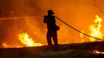 Début août 2015, 8000 pompiers combattaient les incendies en Californie. (AFP)