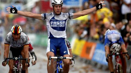 Sur la Vuelta 2003, Alesandro Petacchi avait remporté cinq étapes ! (FRANCK FIFE / AFP)