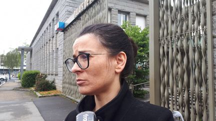 Maître Aurélie Le Goff, avocate commise d'office du chauffard de Lorient. (BENJAMIN ILLY / RADIOFRANCE)