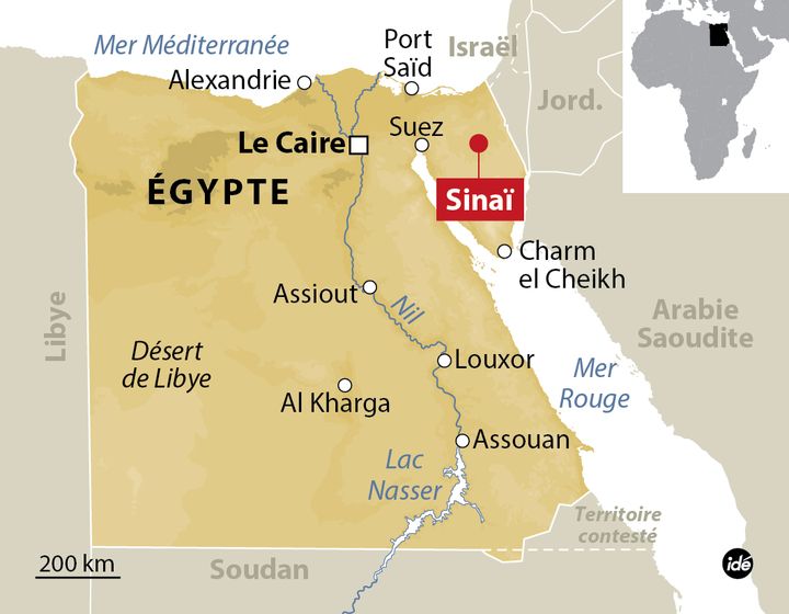 &nbsp; (Le désert du Sinaï, en Egypte © Idé)