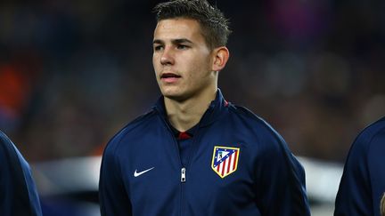 Lucas Hernandez, le 5 avril 2016, à Barcelone.&nbsp; (MANUEL BLONDEAU / AFP)