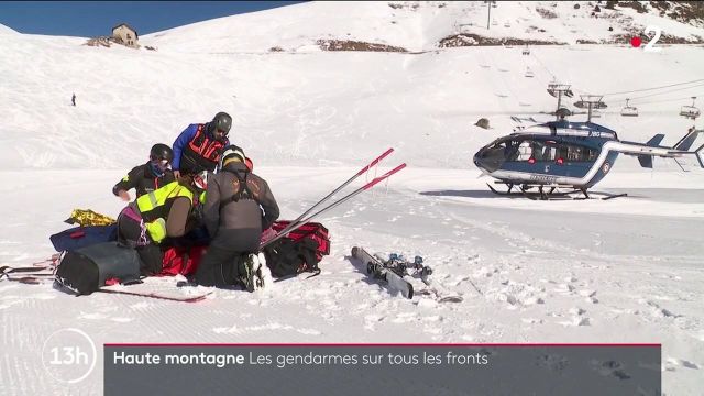 Savoie : Les gendarmes de haute montagne sur le front des sauvetages