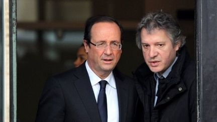 Thierry Rey entre au cabinet de François Hollande (KENZO TRIBOUILLARD / AFP)