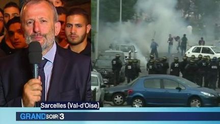 Le maire de Sarcelles (Val-d'Oise) Fran&ccedil;ois Pupponi, le 21 juillet 2014. ( FRANCE 3)